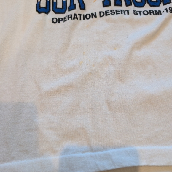 1991 Operation Desert Storm Single Stitch T Shirt (M) - Picture 4 of 8